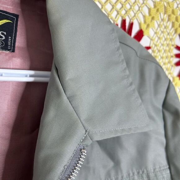 Men's Vtg 70’s Gray Windbreaker Jacket - Picture 3 of 16